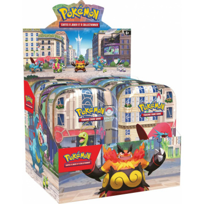 Mini-Tin Pok�mon Display de 10 Min-Tin ME03/ME04 M�ga-�volution