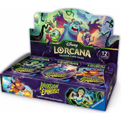 Boite de Boosters Fran�ais Lorcana Display de 24 boosters : Invasion �pineuse