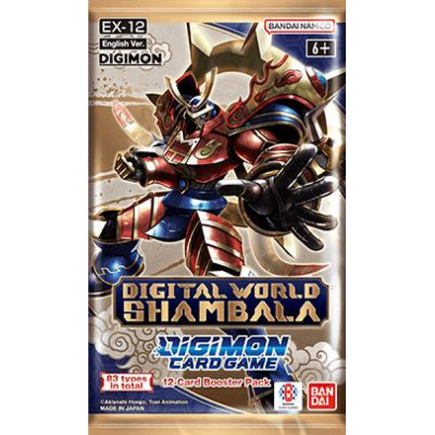 Booster Anglais Digimon Card Game Booster EX12 - Digital World Shambala