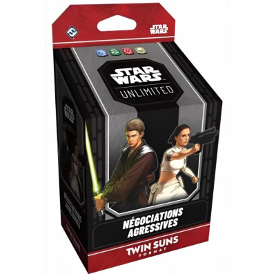 Deck de Demarrage Star Wars Unlimited Twin Suns : N�gociations Aggressives