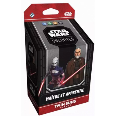 Deck de Demarrage Star Wars Unlimited Twin Suns : Ma�tre et Apprentie