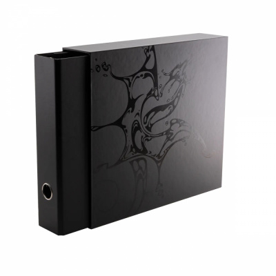 Portfolio PROBINDER - 12 Cases  Dragon Shield Slipcase Binder Sanctuary - 4-Ring - Black
