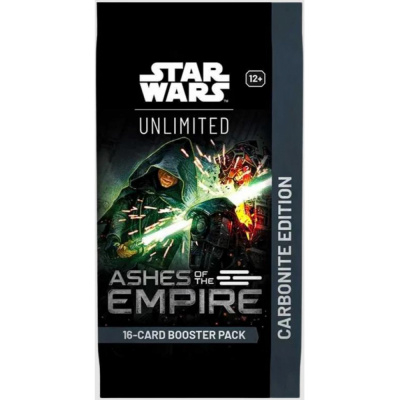 Booster Anglais Star Wars Unlimited Ashes of The Empire - Carbonite Edition