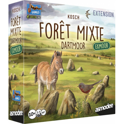 Jeu de Cartes Initi� For�t Mixte  : Dartmoor - Extension Exmoor