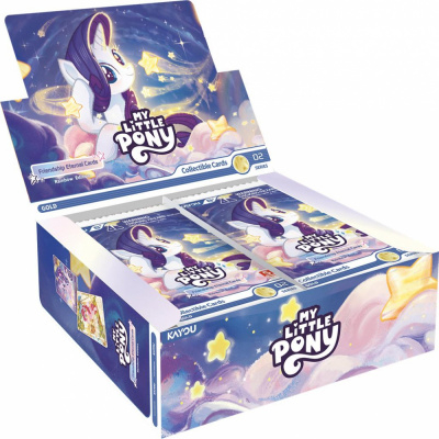 Boite de Boosters Anglais My Little Pony Display de 20 Boosters - Friendship Eternal Cards : Rainbow Edition