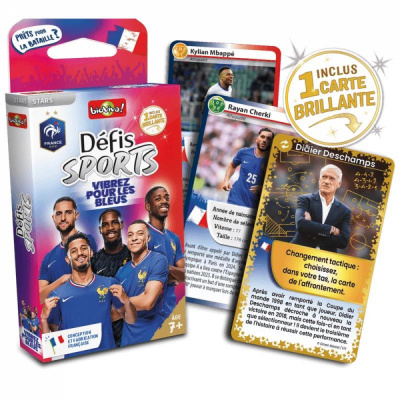 Jeu de Cartes Enfant D�fis Sports - F�d�ration Fran�aise de Football