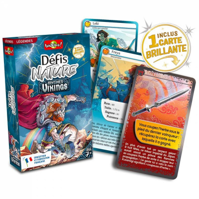 Jeu de Cartes Enfant D�fis Nature - Mythes vikings