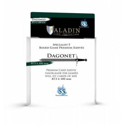 Prot�ges cartes Sp�ciaux  Board Games Sleeves - Dagonet - 87.5 x 100 mm - par 55