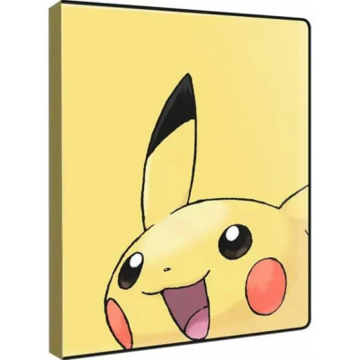 Portfolio A4 - 9 cases Pok�mon Pikachu 2025 - A4 - 10 pages de 9 cases (180 cartes recto-verso)