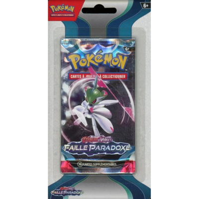 Booster Fran�ais sous Blisters Pok�mon EV04 - Ecarlate et Violet - Faille Paradoxe - Blister