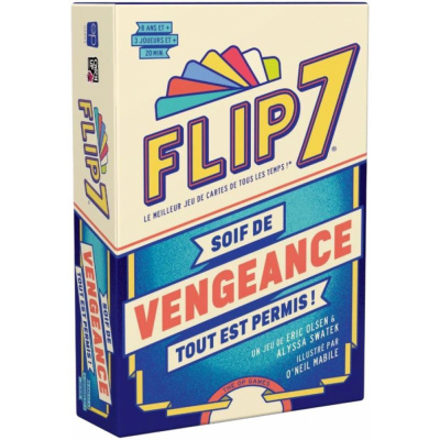 Jeu de Cartes Best-Seller Flip 7 Vengeance