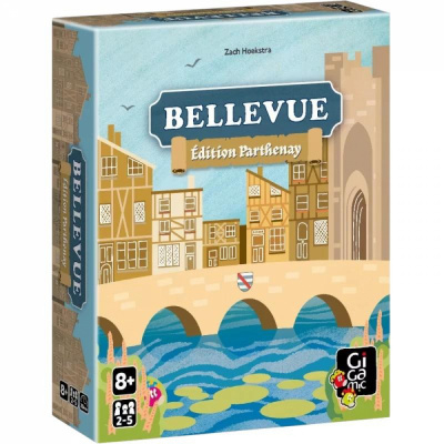 Jeu de Cartes Gigamic bo�te biseau Bellevue - Parthenay (bo�te biseau)