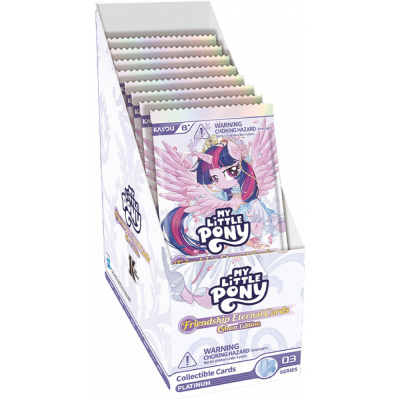 Boite de Boosters Anglais My Little Pony Display de 12 Boosters - Friendship Eternal Cards : Moon Edition - Series 03