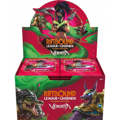 Boite de Boosters Anglais Riftbound Display de 24 Boosters - Vendetta