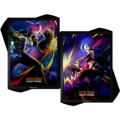 Prot�ges Cartes Standard Riftbound Sleeves Vi & Jinx - Par 100