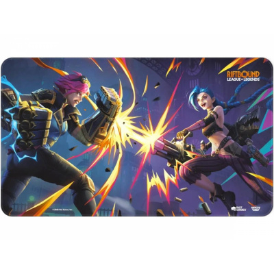 Tapis de Jeu Riftbound Playmat : VI & Jinx