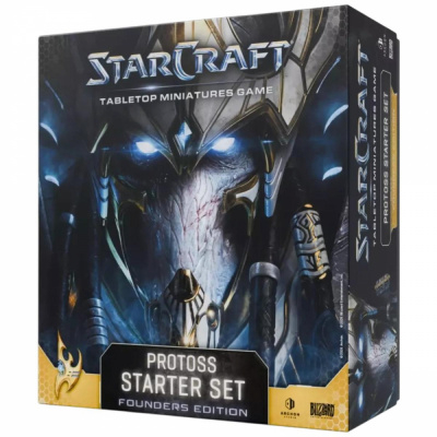 Figurine Expert StarCraft - Tabletop Miniatures Game : Protoss Starter Set Founders Edition - Version Anglaise