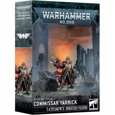 Figurine Warhammer 40.000 Warhammer 40.000 - Astra Militarum : Comissaire Yarrick (Comissar Yarrick)