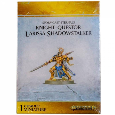 Figurine Warhammer 40.000 Warhammer Age of Sigmar - Stormcast Eternals - Knight Questor : Larissa Shadowstalker (Edition Rare)