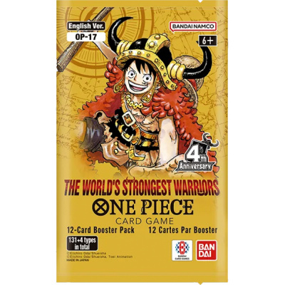 Booster Anglais One Piece Card Game OP17 - The World's Strongest Warriors