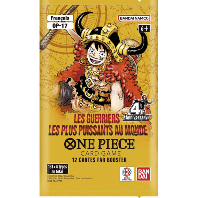 Booster Fran�ais One Piece Card Game OP17 - Les Guerriers les Plus Puissants au Monde