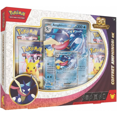 Coffret 4 Boosters Pok�mon 30e Anniversaire : Amphinobi EX