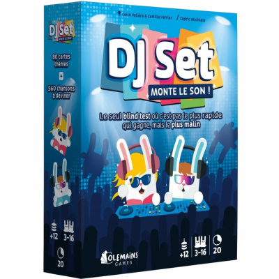 Jeu de Cartes en Famille Dj Set - Monte le Son