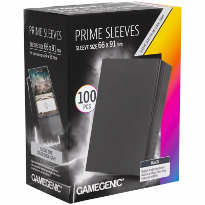 Prot�ges Cartes Standard  100 Pochettes - Prime  - Noir