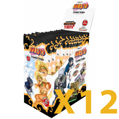 Boite de Boosters Fran�ais Naruto Mythos Display de 24 Boosters - Set 2 - Edition 1 - Lot de 12