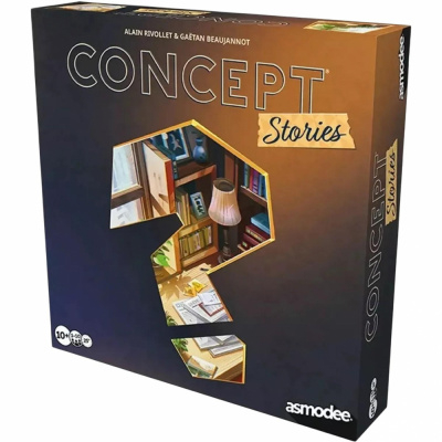 Jeu de devinettes en Famille Concept Stories
