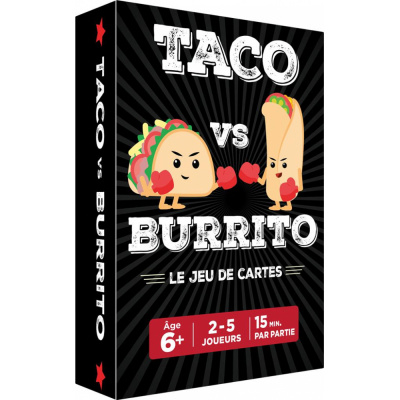 Jeu de Cartes en Soir�e Taco VS Burrito