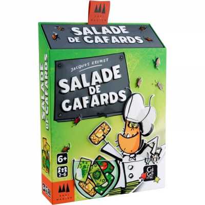 Jeu de Cartes Gigamic bo�te biseau Salade de Cafards (bo�te biseau)