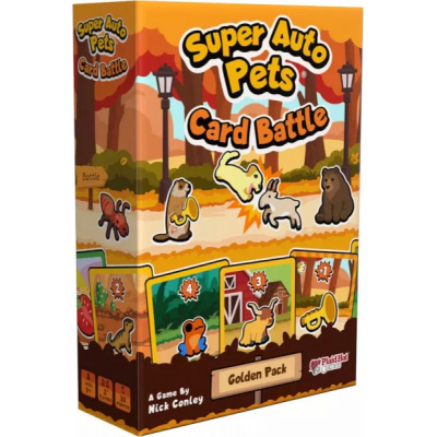 Jeu de Cartes en Famille Super Auto Pets - Golden Pack