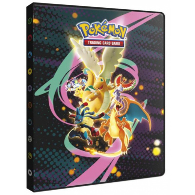 Portfolio A4 - 9 cases Pok�mon ME02.5 H�ros Transcendants - M�ga Dracolosse - A4 - 14 pages de 9 cases (252 cartes recto-verso)