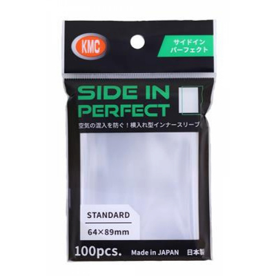 Prot�ges Cartes Standard  KMC - Standard - Perfect Fit Sideload 100 Sleeves  - 64x89mm