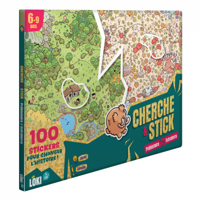 Jeu Enfant Enfant Cherche & Stick : Pr�histoire et Extraterrestres