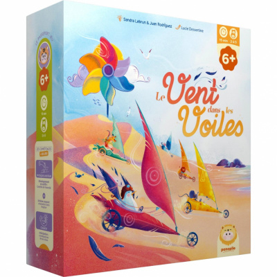 Jeu Enfant en Famille Le Vent Dans les Voiles