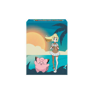 Deck Box illustr�e Pok�mon M�lof�e & Lillie - Deckbox