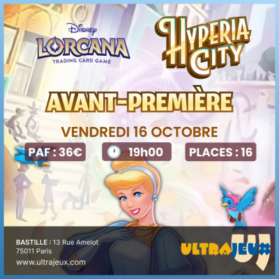 Ev�nements Lorcana Tournoi d'Avant-Premi�re - Lorcana - Invasion �pineuse - Vendredi 16 Octobre 2026 � 19h00 - Bastille