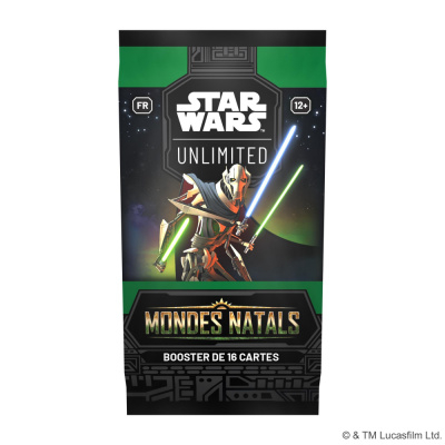 Booster Fran�ais Star Wars Unlimited Mondes Natals