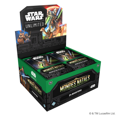 Boite de Boosters Fran�ais Star Wars Unlimited Mondes Natals - Display de 24 Boosters