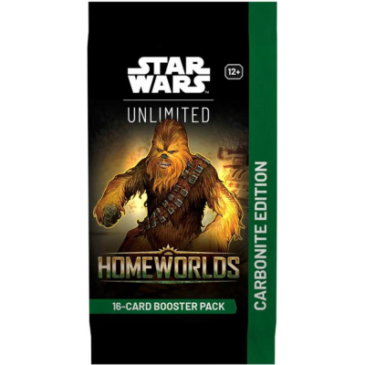 Booster Anglais Star Wars Unlimited Homeworlds - Carbonite Edition