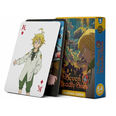 Jeu de Cartes Jeu de Plis Jeu de Cartes Manga - Seven Deadly Sins