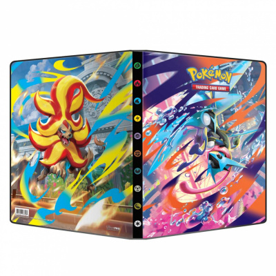 Portfolio A4 - 9 cases Pok�mon ME04 Chaos Ascendant - M�ga Amphinobi & M�ga N�m�lios - A4 - 14 pages de 9 cases (252 cartes recto-verso)