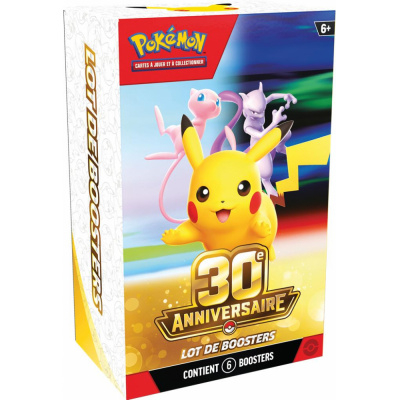 Bundle de 6 Boosters Pok�mon 30e Anniversaire