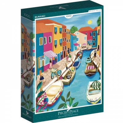 R�flexion Pieces & Peace - Puzzle Burano - 1000 Pi�ces