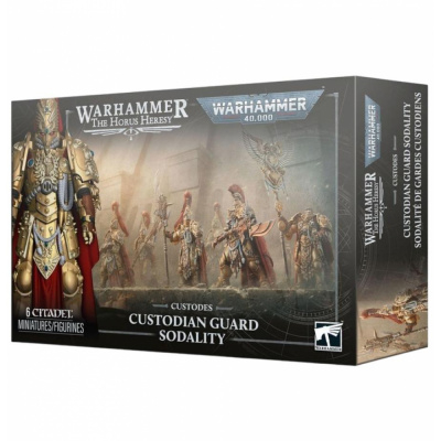 Figurine Warhammer 40.000 Warhammer 40.000 - Adeptus Custodes : Sodalit� de Gardes Custodiens ( Custodian Guard Sodality)
