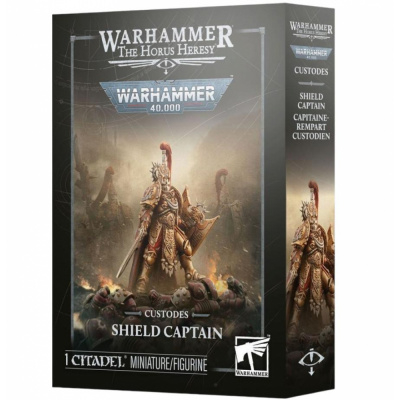 Figurine Warhammer 40.000 Warhammer 40.000 - Adeptus Custodes : Capitaine-rempart  ( Shield Captain )