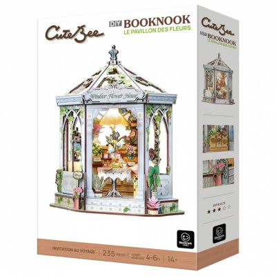 Puzzle R�flexion Booknook - Maquette - Le Pavillon des Fleurs