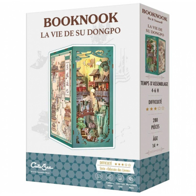 Puzzle R�flexion Booknook - Maquette - La Vie de Su Dongpo